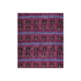 Triangles Crushed Velvet Blanket